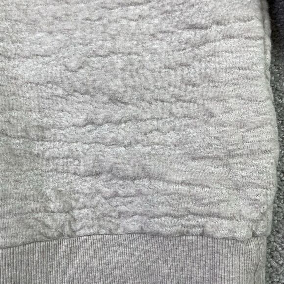 prAna Women’s Hoodie Small Gray Textured Knit Organic Cotton W23202220 Pullover - Picture 7 of 15